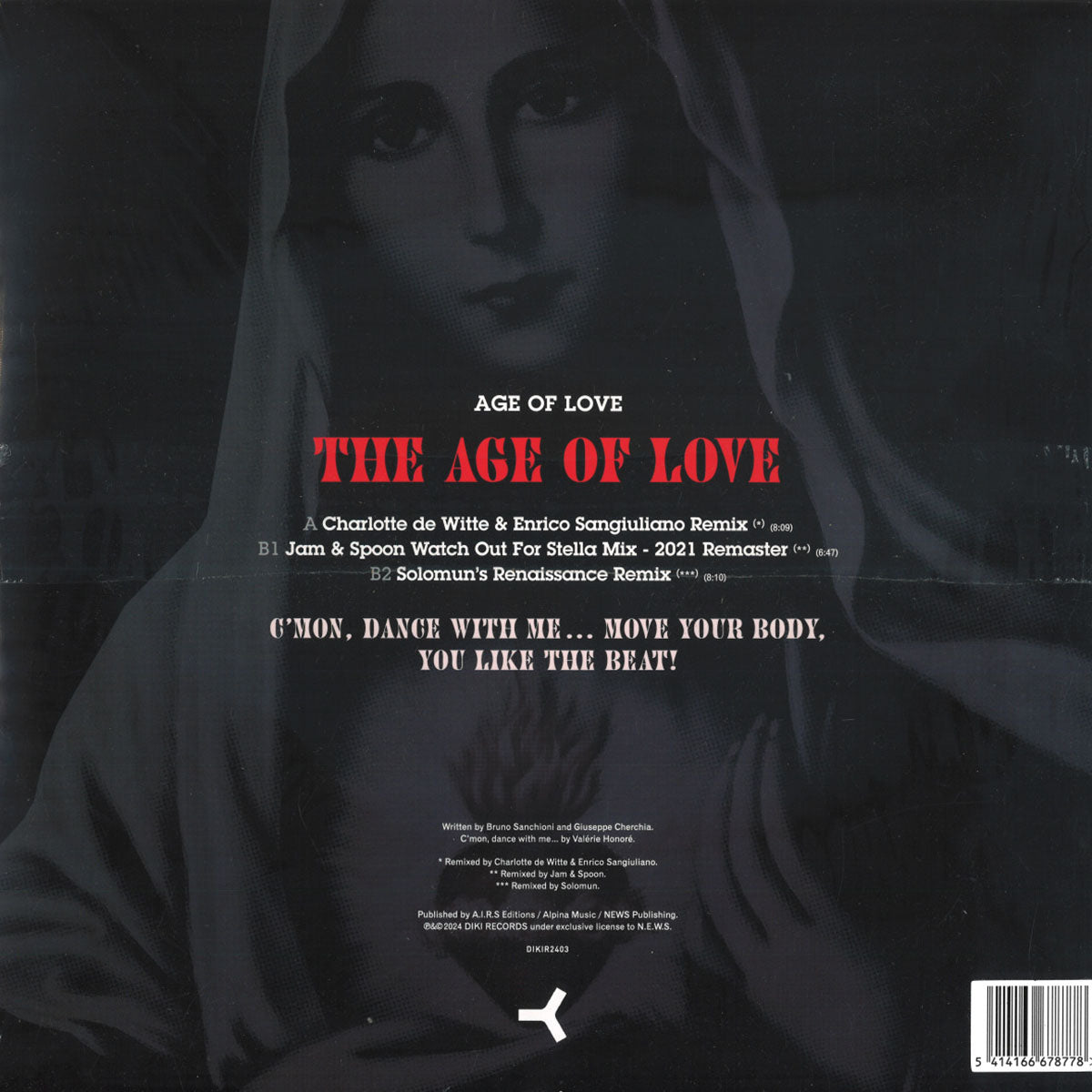 Age Of Love - The Age Of Love - Limited Transparent Blue Vinyl