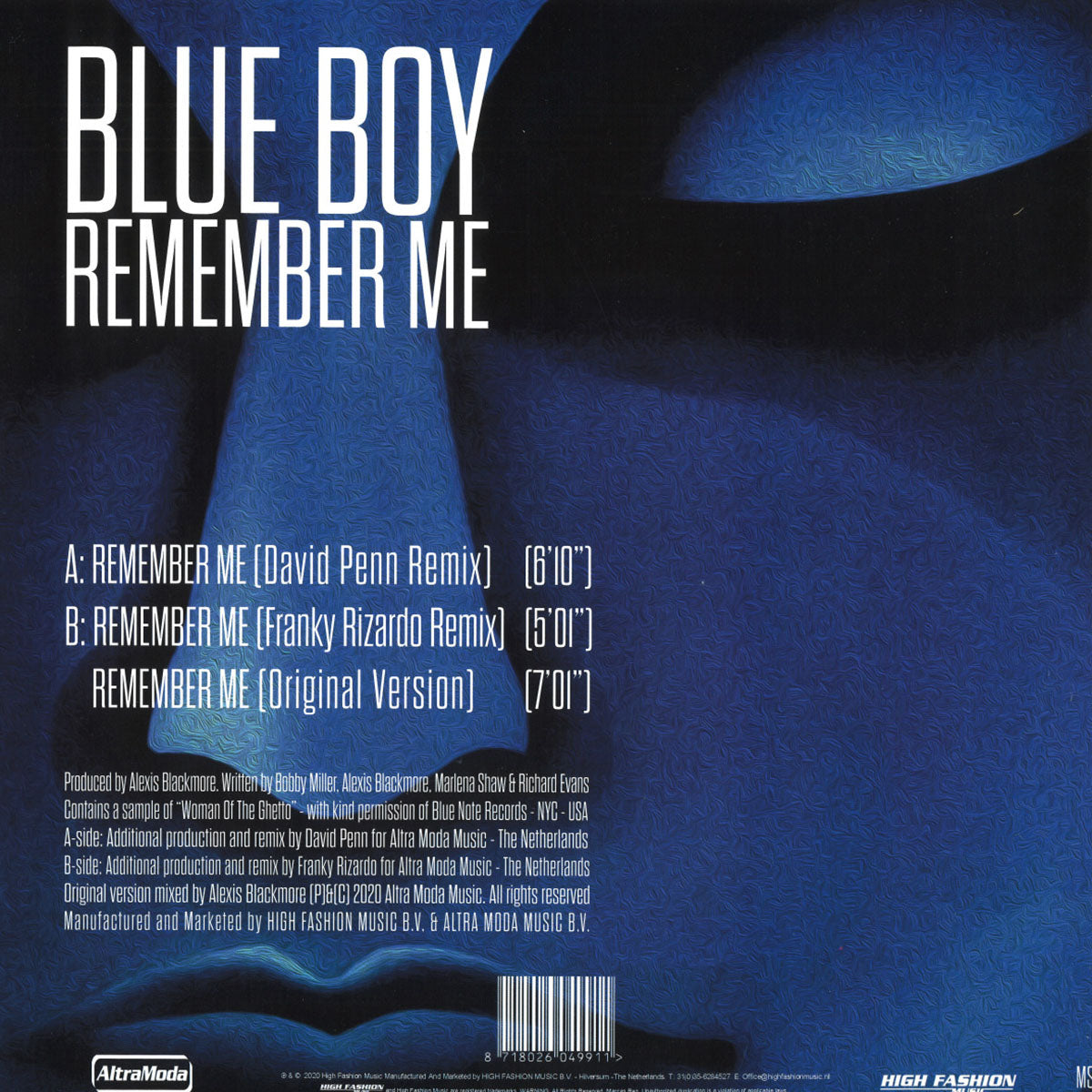 Blue Boy - Remember Me (Remixes)