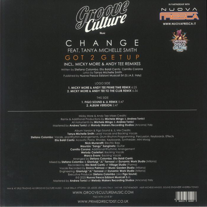CHANGE feat TANYA MICHELLE SMITH - Got 2 Get Up