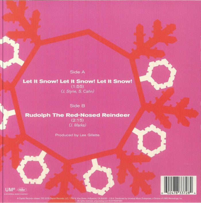 Dean MARTIN - Let It Snow ! Let It Snow ! Let It Snow ! - Limited Release 7" White Vinyl