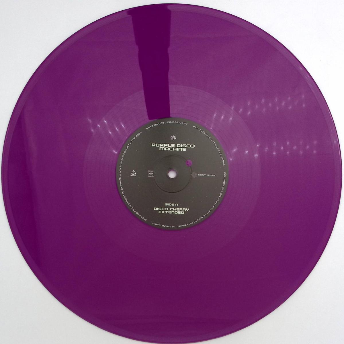 Purple Disco Machine - Disco Cherry - Limited 1-sided etched 'Purple Cherry' Vinyl 12"