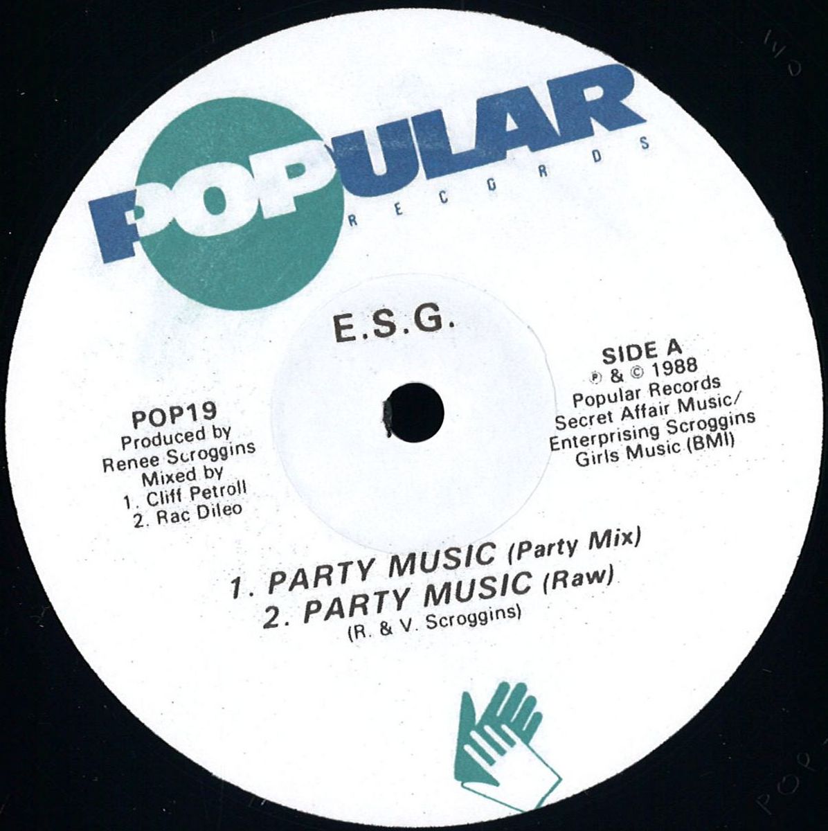 E.S.G. - Party Music / Moody - A New Mood