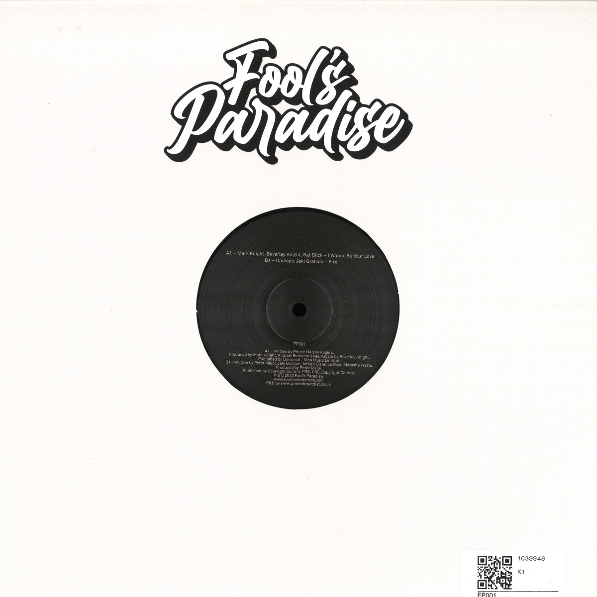 Various - Fool’s Paradise Sampler Vol. 1