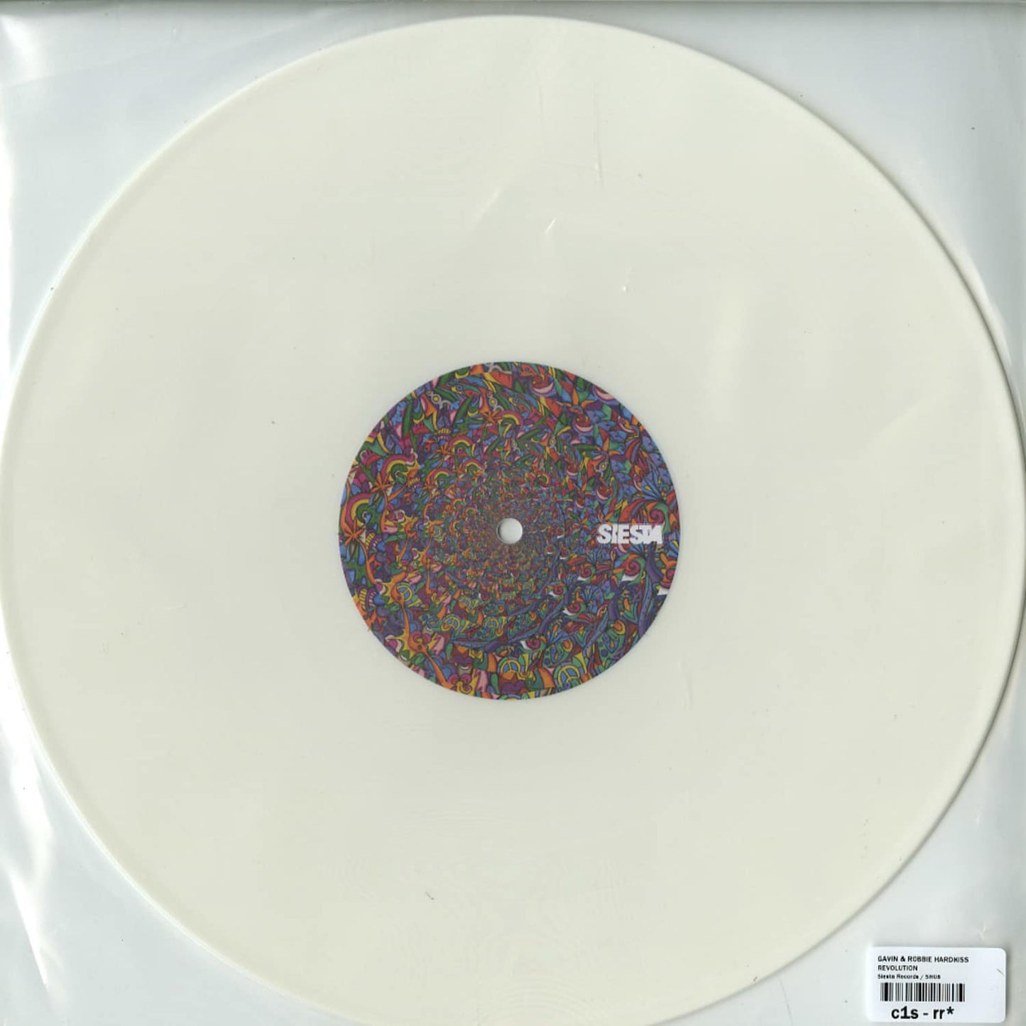 Gavin & Robbie Hardkiss - REVOLUTION (WHITE COLOURED VINYL)