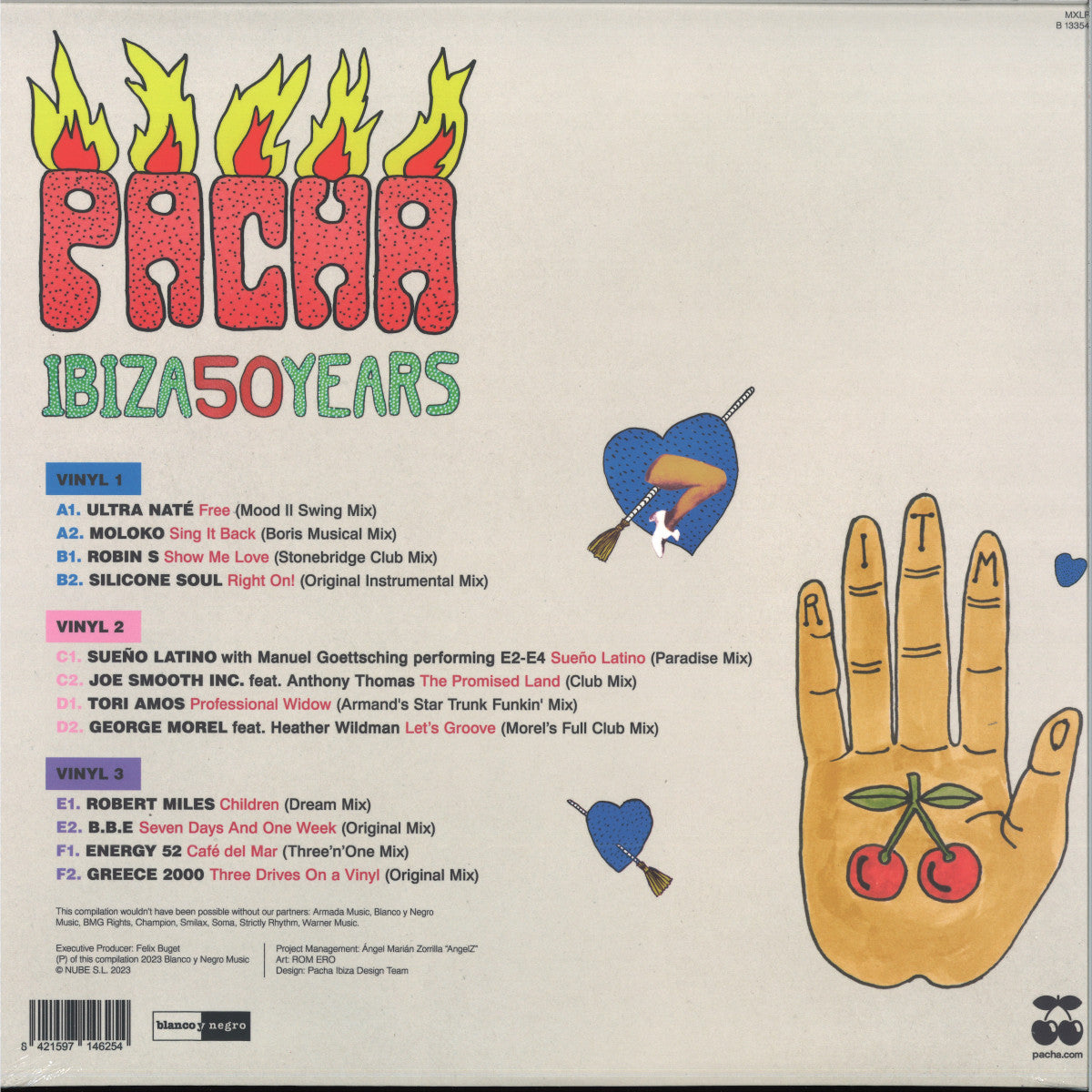 Various - PACHA IBIZA 50 YEARS LP 3x12"