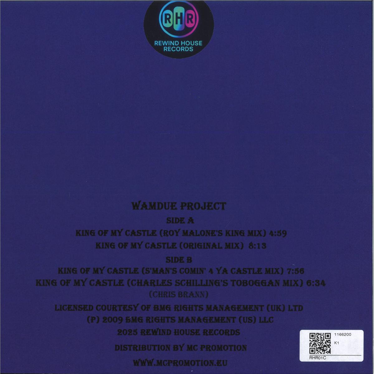 Wamdue Project - King Of My Castle - Limited Blue Vinyl