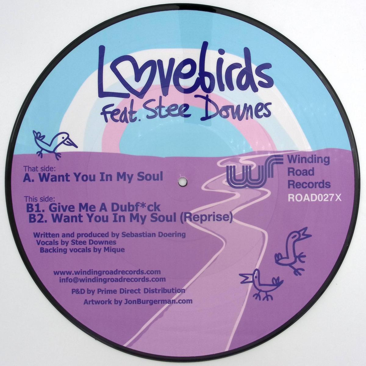 Lovebirds Feat. Stee Downes - Want You In My Soul (Picture Disc - Limited Hand Numbered) 1 Copy Per Customer