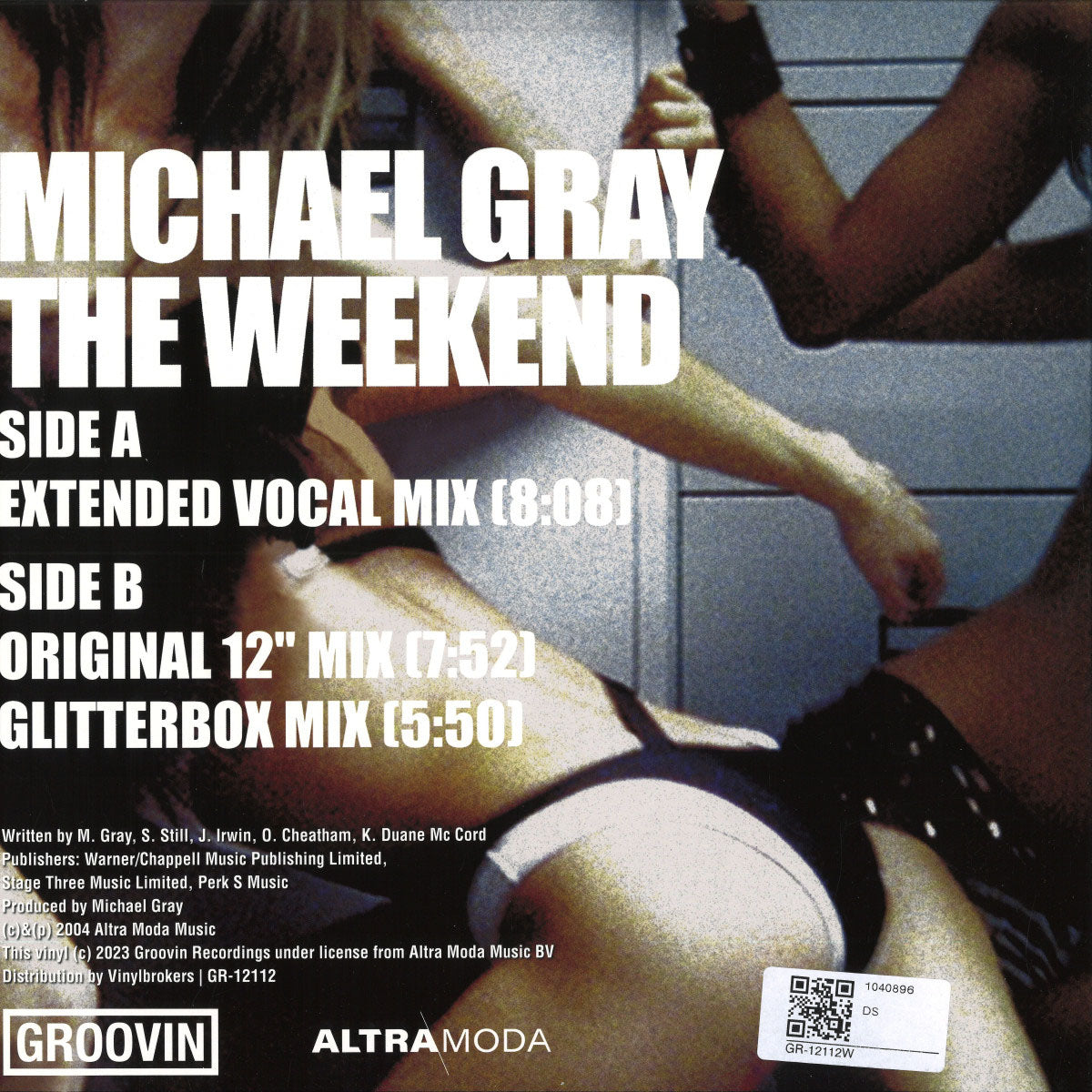 Michael Gray - The Weekend - Blue Vinyl