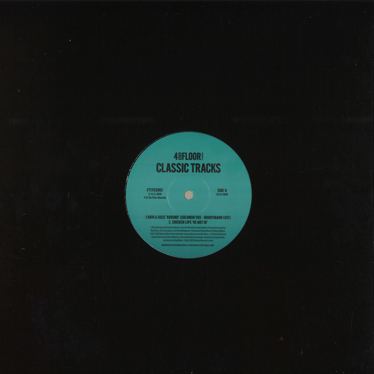 Noir & Haze / Chicken Lips - Classics Volume 2 EP