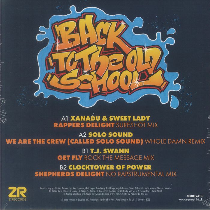 XANADU / SWEET LADY / SOLO SOUND / TJ SWANN / CLOCKTOWER OF POWER - Back To The Old School Pt II