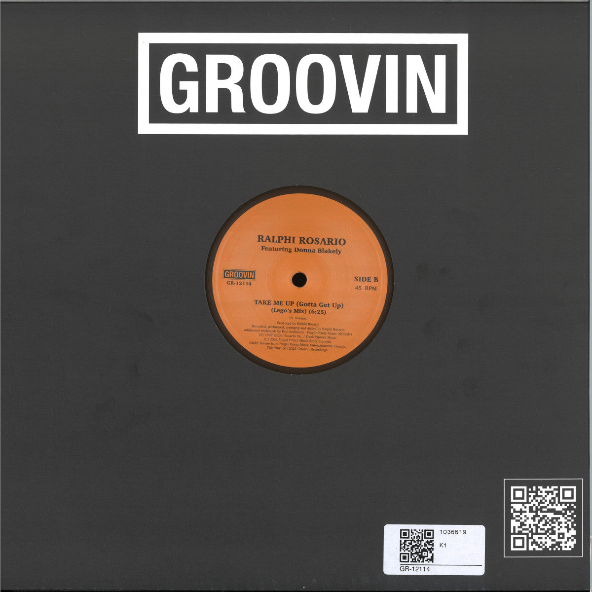 Ralphi Rosario - Pre Order - An Instrumental Need / Take Me Up (Gotta Get Up)