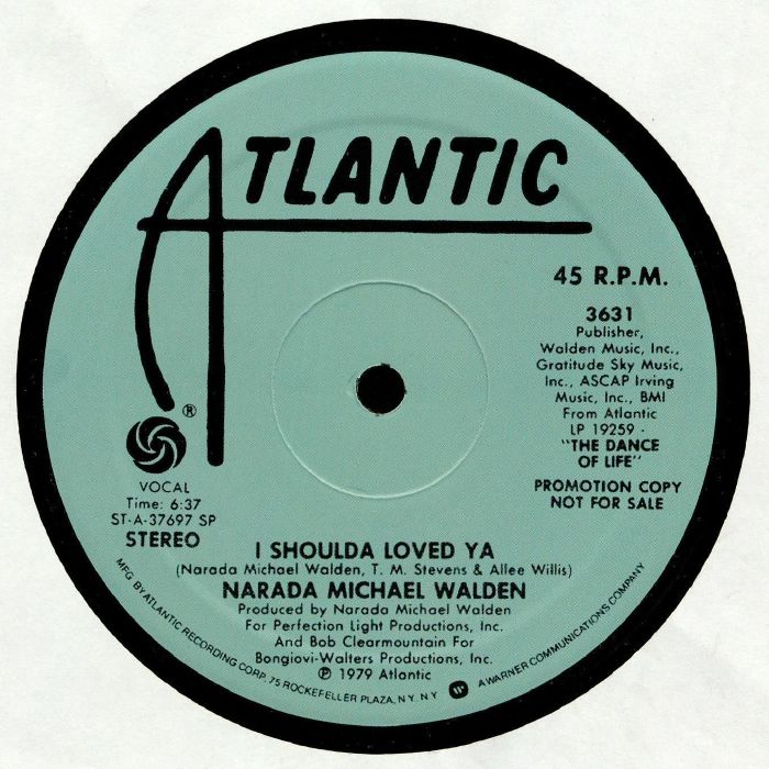 Narada Michael WALDEN - I Shoulda Loved Ya