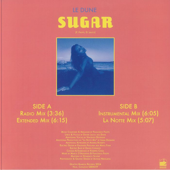 LE DUNE - Sugar