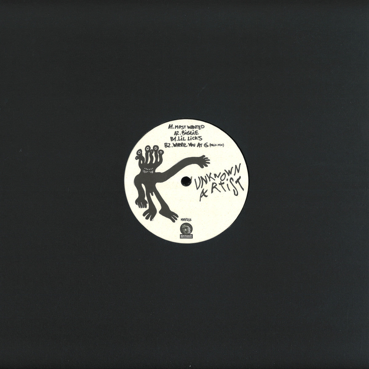 MATAHARI - Unknown MHV 003 - Limited Blue Vinyl