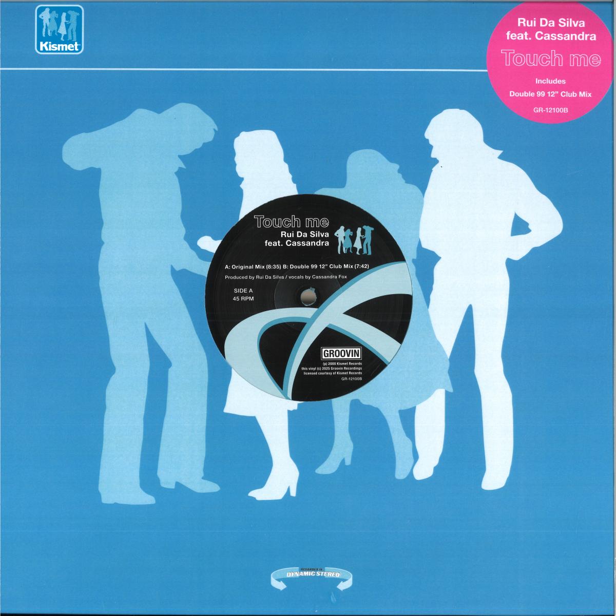 Rui Da Silva feat. Cassandra - Touch Me - Limited Light Blue Marbled Vinyl