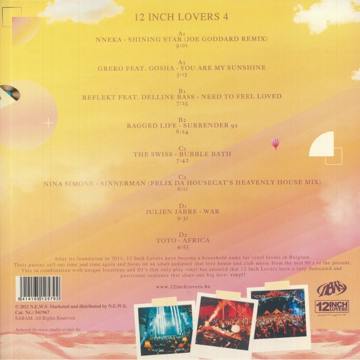 VARIOUS - 12 Inch Lovers - Sampler 4