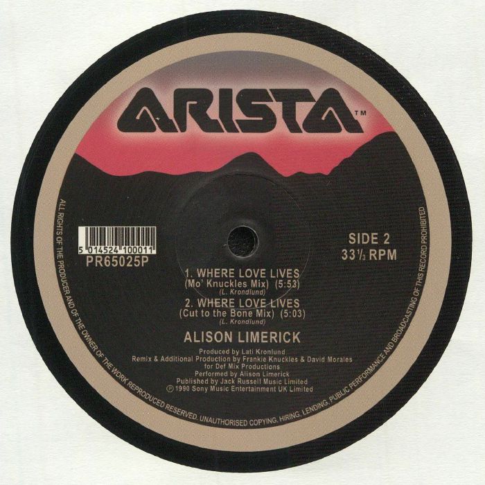 Alison LIMERICK - Where Love Lives (30th Anniversary Edition)
