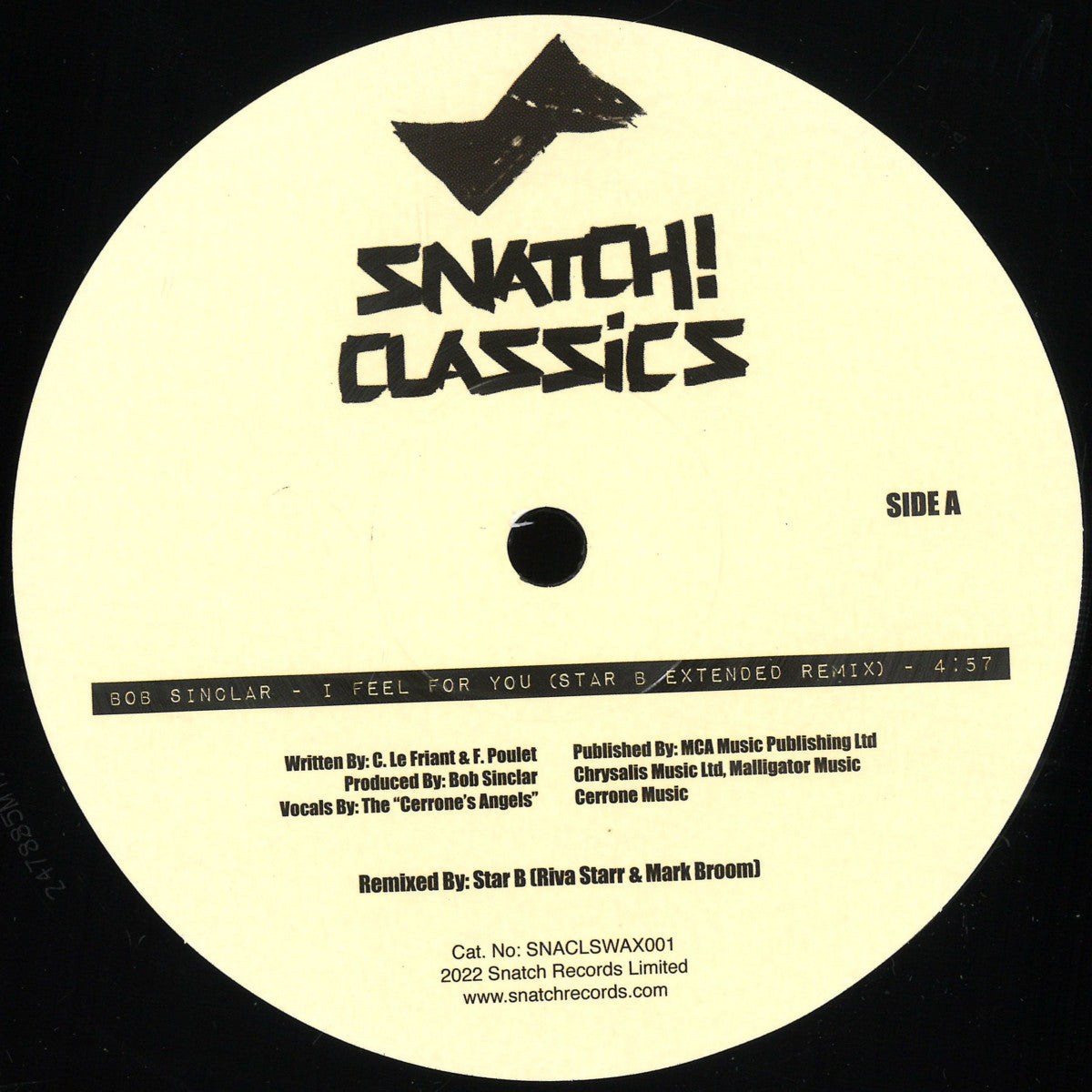 Bob Sinclar / Groove Armada -  I Feel For You / Superstylin'