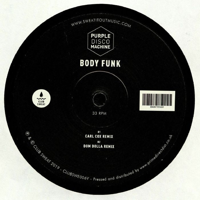 PURPLE DISCO MACHINE - Body Funk (Remixes)