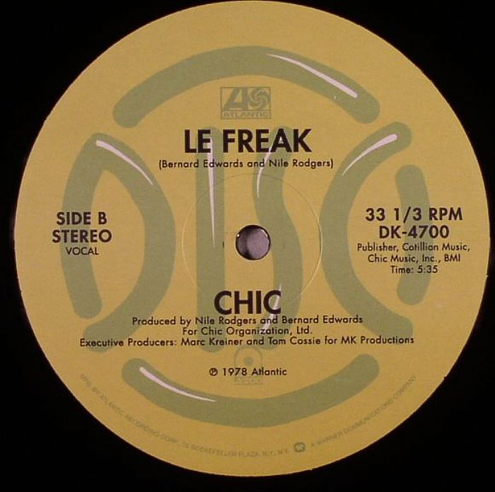 CHIC - Le Freak / Everybody Dance
