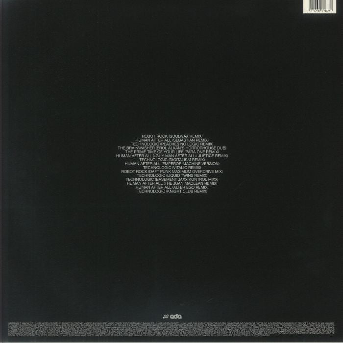 DAFT PUNK  - Human After All - Remixes - Limited Gatefold 180 Gram 2 X LP