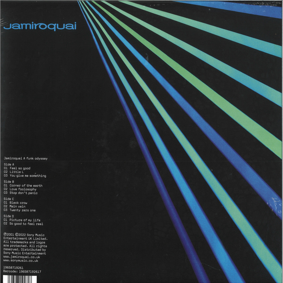 Jamiroquai - A Funk Odyssey - RSD 2025 Earth Blue Green Splatter Vinyl LP