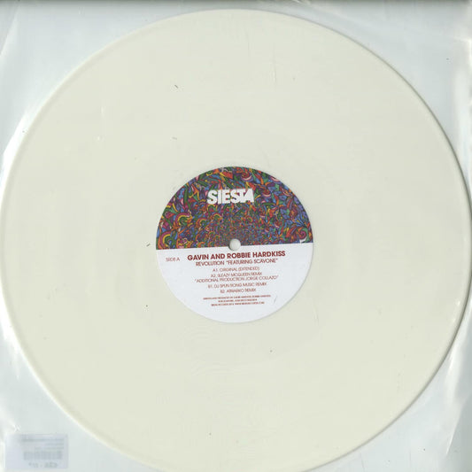Gavin & Robbie Hardkiss  - REVOLUTION (WHITE COLOURED VINYL)