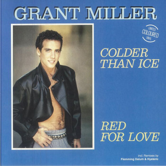 GRANT MILLER  - COLDER THAN ICE - Coloured Splatter Vinyl