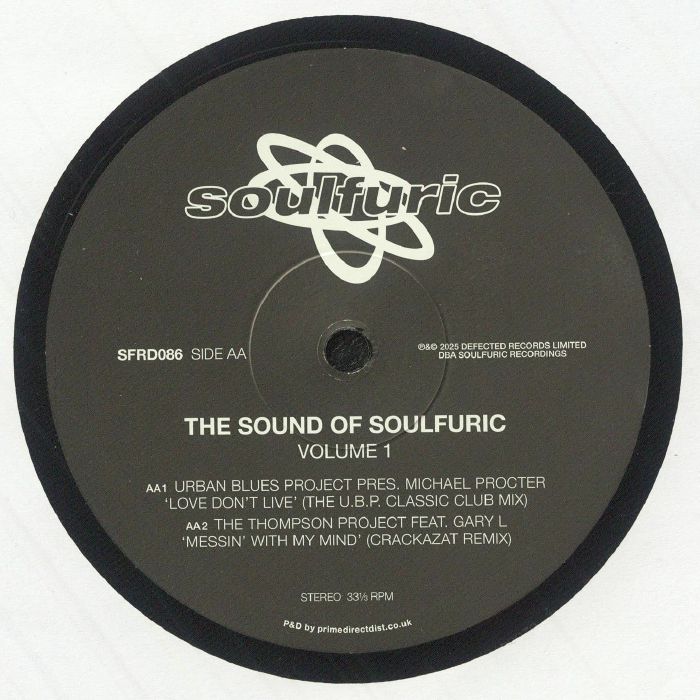 HARDSOUL / URBAN BLUES PROJECT / THE THOMPSON PROJECT / MICHAEL PROCTOR  - The Sound Of Soulfuric Volume 1