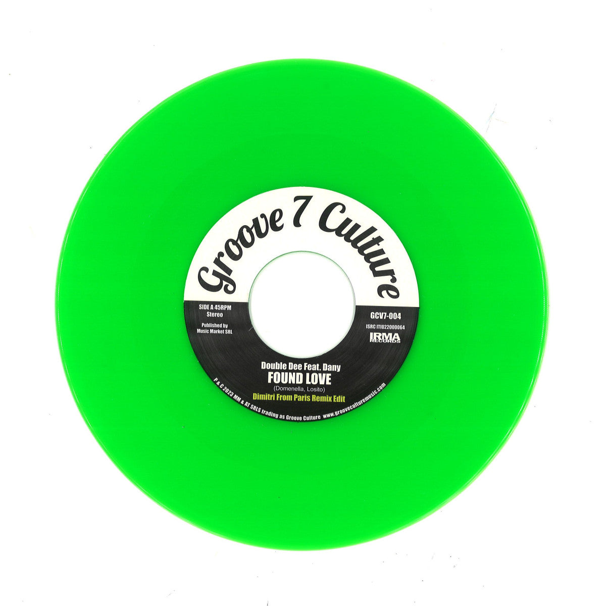 Jestofunk / Double Dee  - Say It Again / Found Love - Remixes 7" Green Vinyl