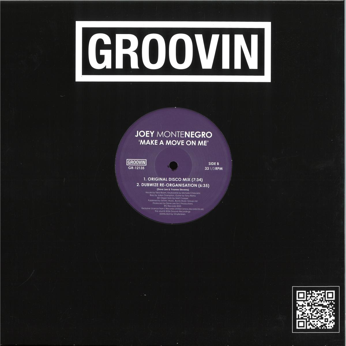 Joey Montenegro  - Make A Move On Me