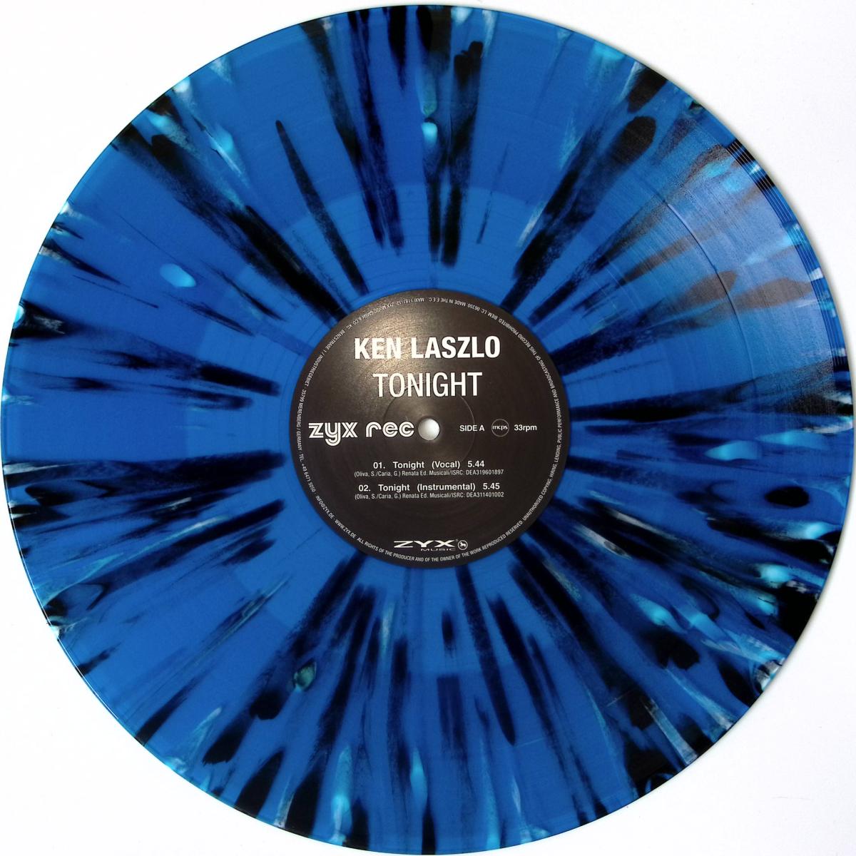 KEN LASZLO  - Tonight Limited Re-Issue On Coloured Vinyl 12"