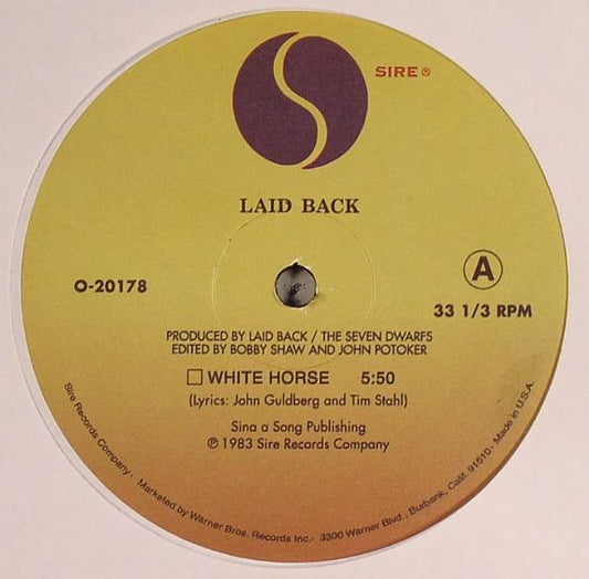LAID BACK / SOFT CELL - White Horse / Tainted Love