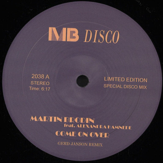 Martin Brodin feat. Alexandra Hamnede  - Come On Over