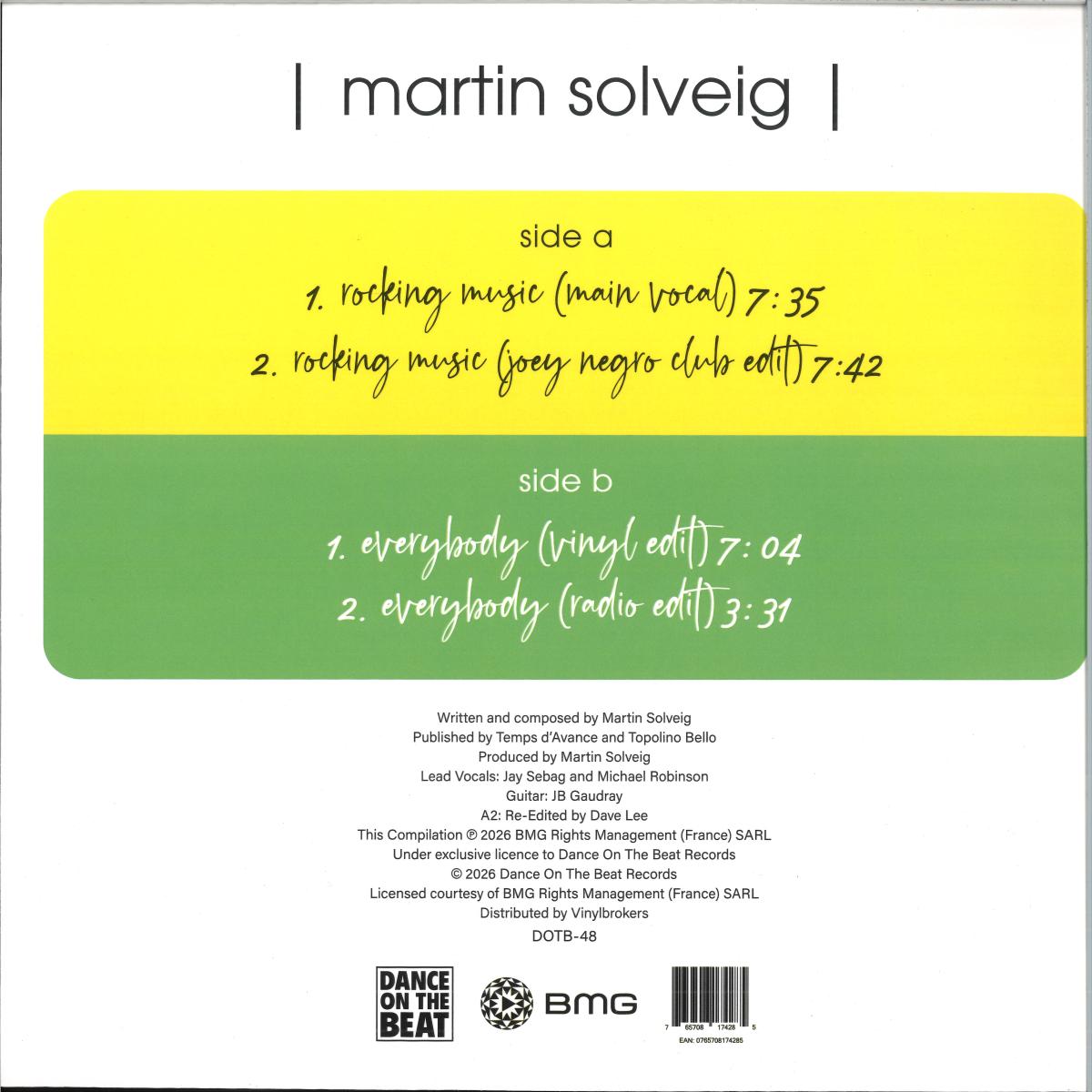MARTIN SOLVEIG - Rocking Music" / "Everybody