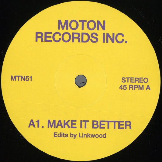 Moton Records Inc  - Linkwood Edits