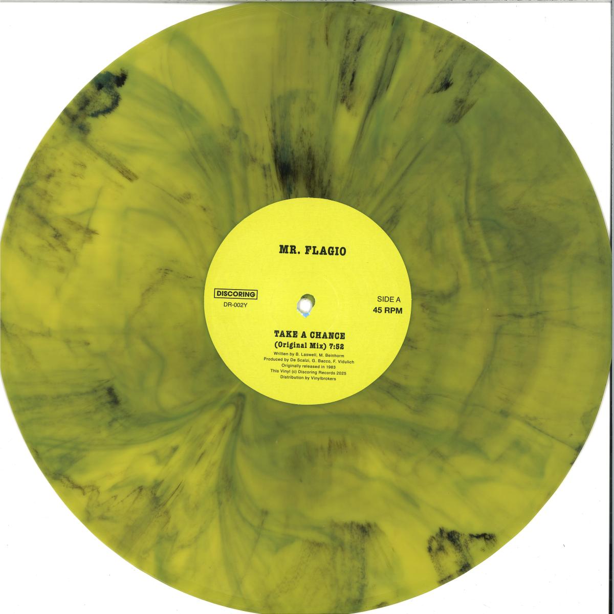 Mr Flagio - Take A Chance - Limited Yellow Marbled Vinyl