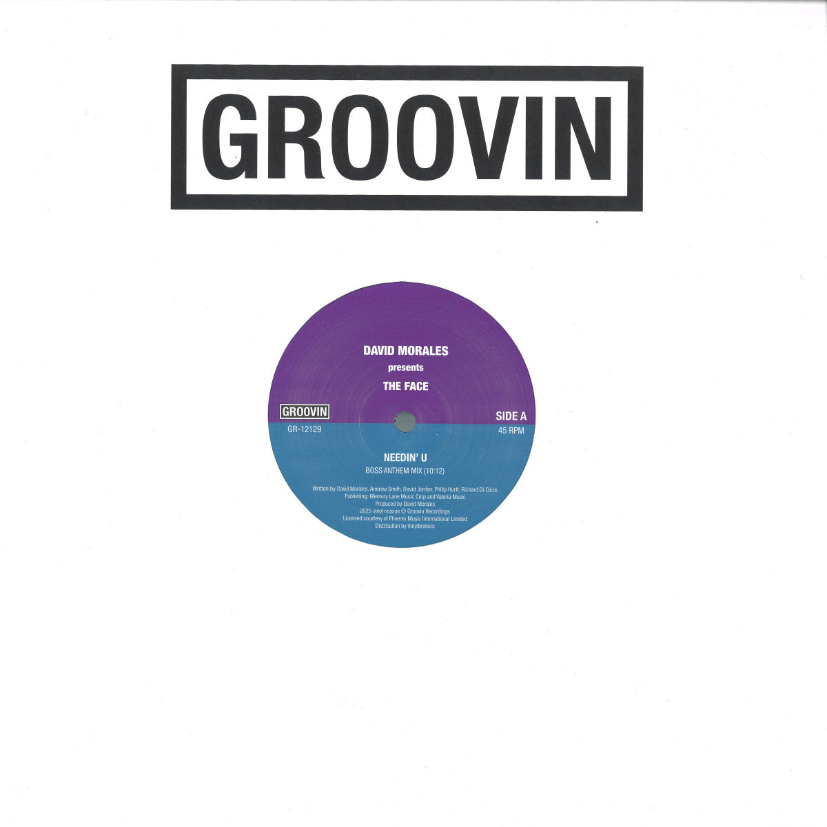 David Morales pres. The Face - Needin' U