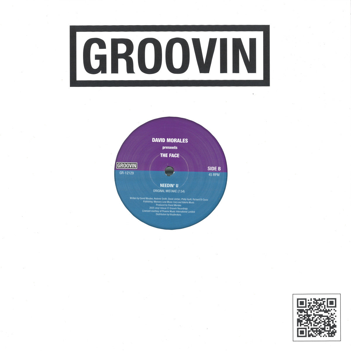David Morales pres. The Face - Needin' U