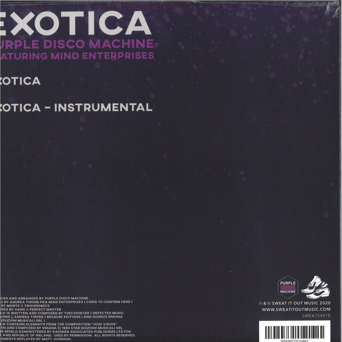 Purple Disco Machine feat. Mind Enterprises - Exotica