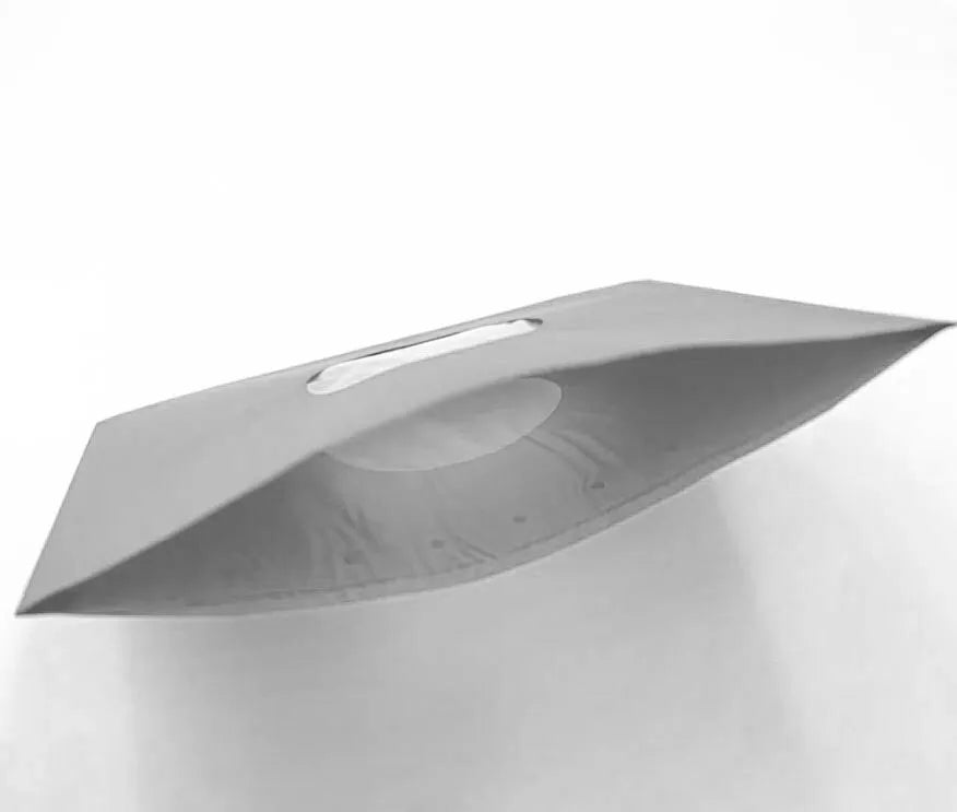 White Paper & Plastic Poly-Lined Cut Corner Record Inner Sleeves 90 gr - Pack of 10