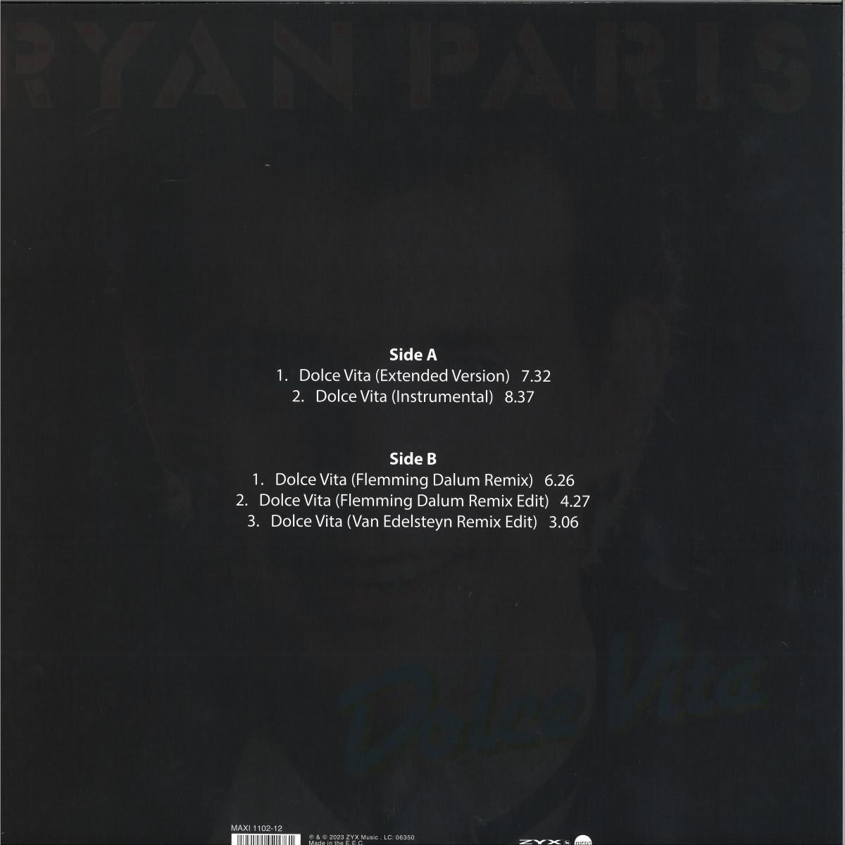 Ryan Paris - Dolce Vita - Limited Mint Green Vinyl