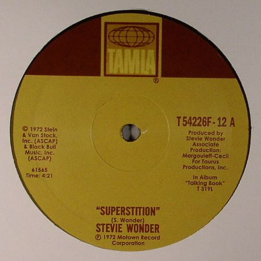 Stevie WONDER - Superstition - Limited Release 12"