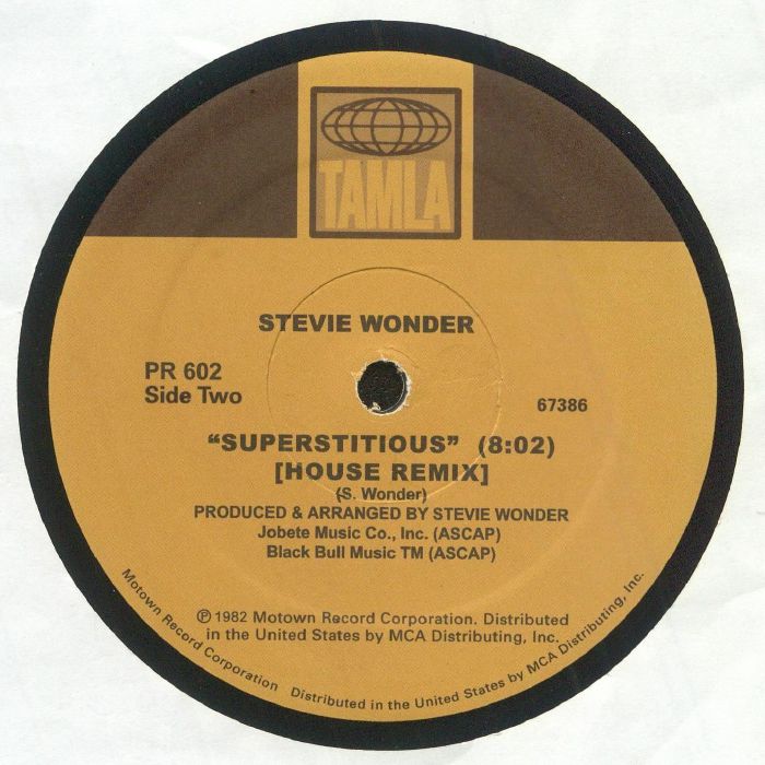 Stevie WONDER  - Do I Do - 12" House Mix