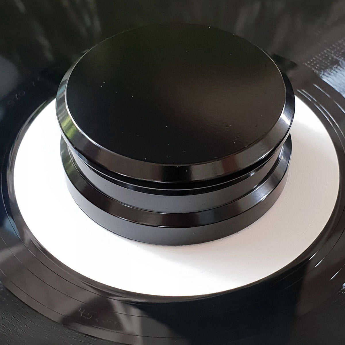 Vinyl Record Stabilizer - Black Metal