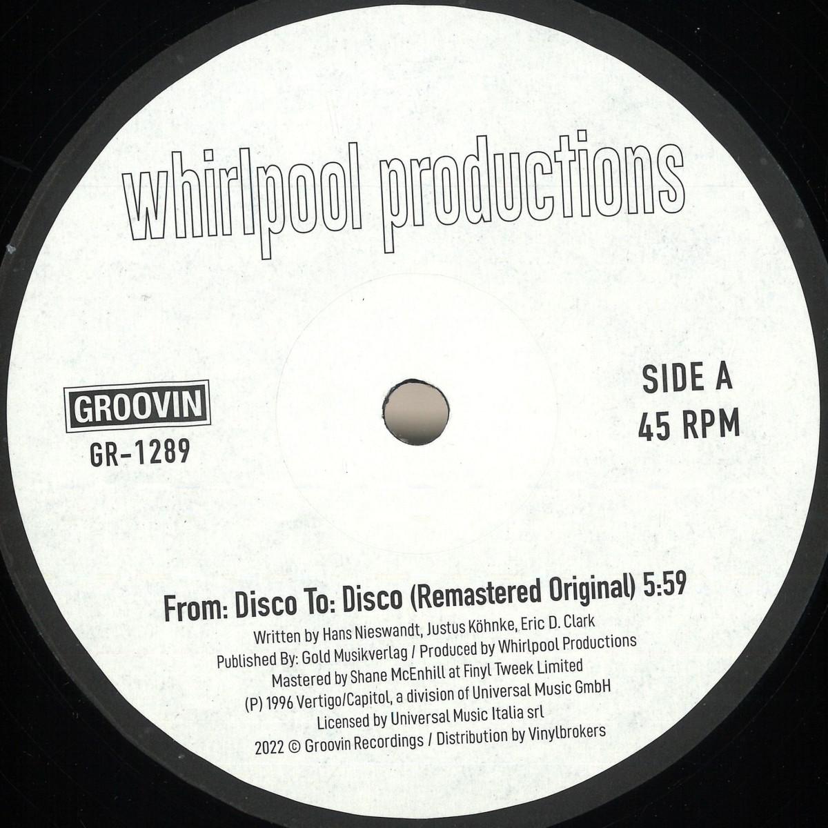 Whirlpool Productions  - From: Disco To: Disco EP