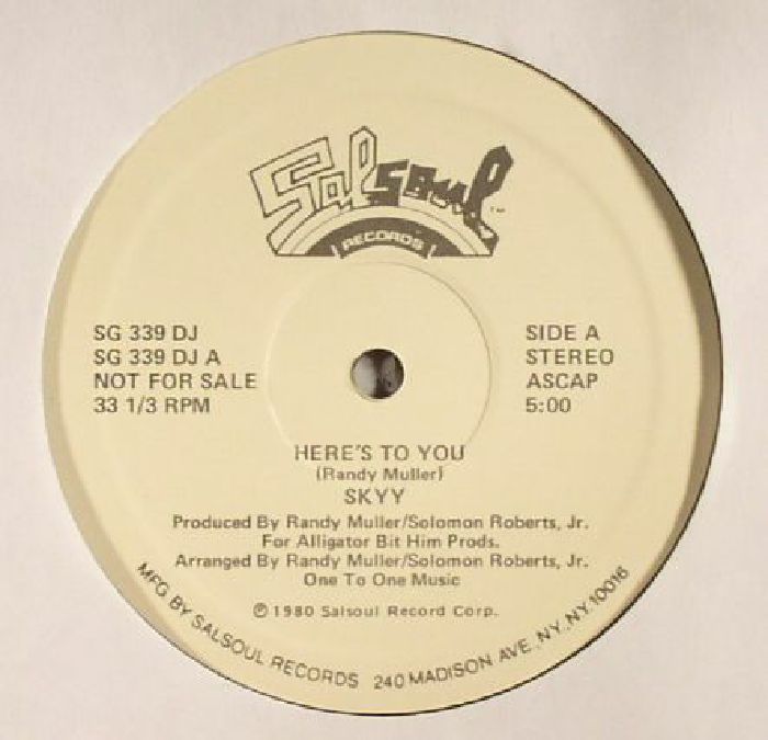 SKYY  - Here's To You