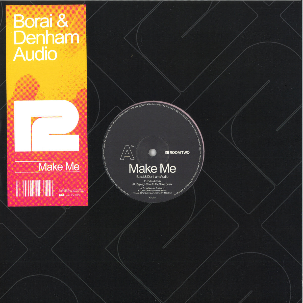 Borai & Denham Audio  - Make Me - Pink Vinyl Limited Pressing